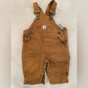 Carhartt bibs sz 3 months
